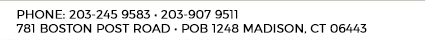 Phone: 800.839.6867 Fax 203.245.2760 Main Office 117 Randi Drive, Madison, Connecticut 06443